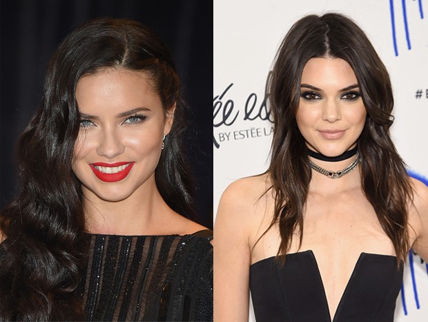 Adriana Lima e Kendall Jenner (Foto: Getty Images)