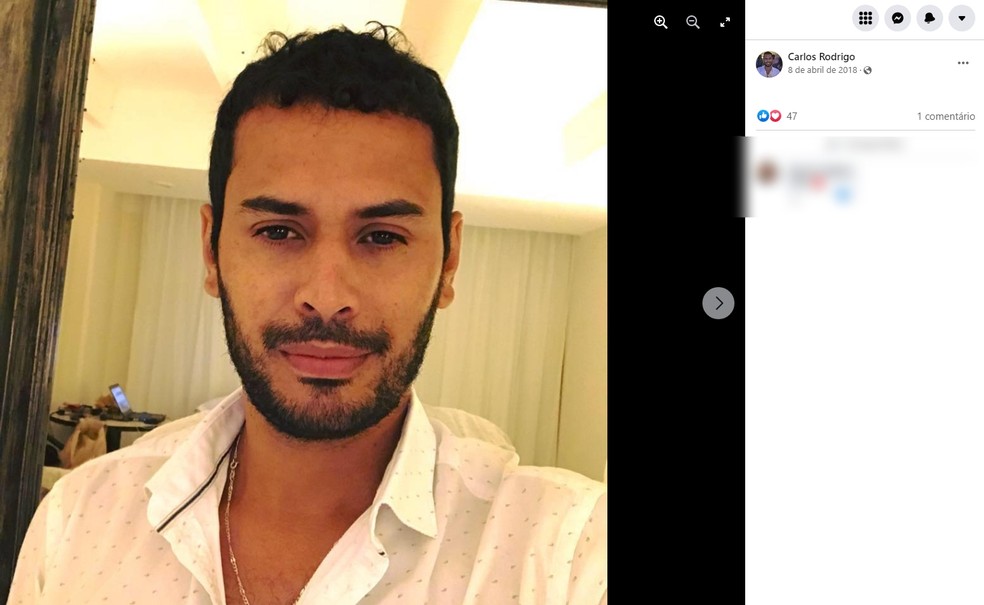 Carlos Rodrigo da Silva era engenheiro e morava em Timburi (SP) — Foto: Facebook/Reprodução