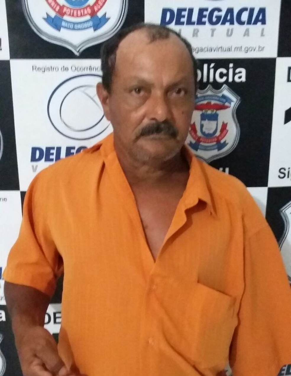 Idoso havia sido preso por suspeita de estuprar uma menina de 10 anos (Foto: Polícia Civil/Divulgação)