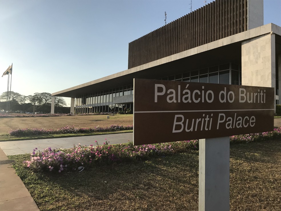 Palácio do Buriti, sede do governo do Distrito Federal, em Brasília — Foto: Nicole Angel/ G1 DF