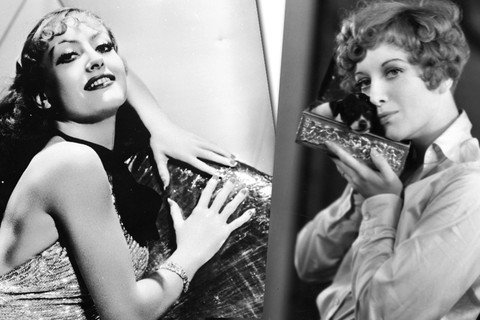 Joan Crawford é outra representante do boom dessa manicure na década de 30. Ela usava versões escuras, como vermelho, preto e verde, deixando a meia lua e as pontas sem nada. 