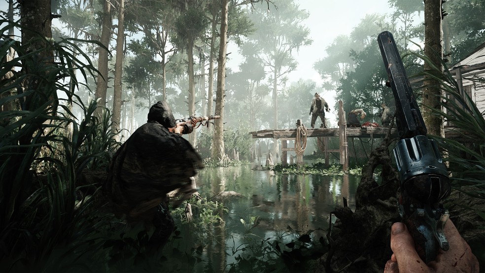 Hunt: Showdown é um Battle Royale que chama a atenção pela temática, com cenários infestados por monstros, e visuais — Foto: Divulgação/Crytek