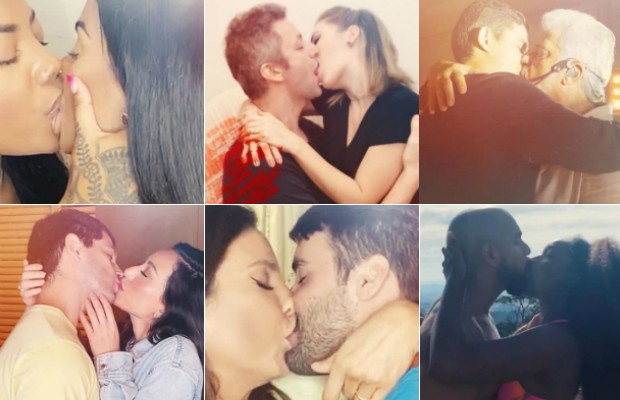 Famosos se beijam em clipe de Ivete Sangalo (Foto: Reprodução)