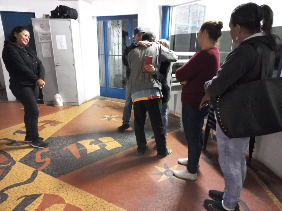 Homem desaparecido há 10 meses reencontra família no interior de SP  — Foto: Prefeitura de Votorantim/Divulgação
