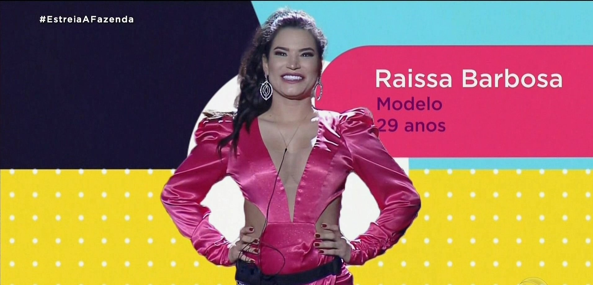 Raíssa Barbosa é uma das participantes de A Fazenda 12 (Foto: Record TV)