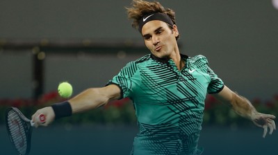 Federer venceu Stephane Robert muito rapidamente (Foto: ATP) Federer venceu Stephane Robert muito rapidamente (Foto: ATP)