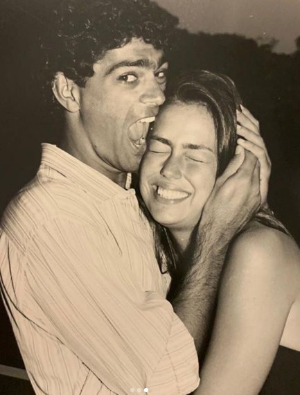 Eduardo Moscovis e Roberta Richard (Foto: Reprodução)