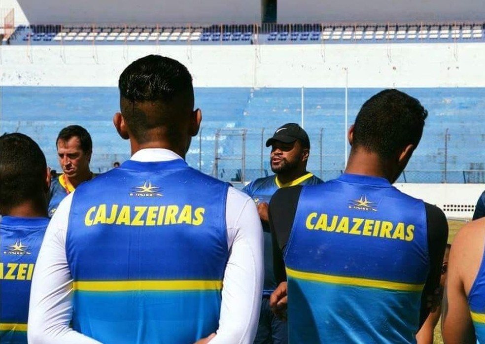 Índio Ferreira em dia de treino: linha dura para evitar os problemas de 2017 (Foto: Divulgação / Atlético-PB)