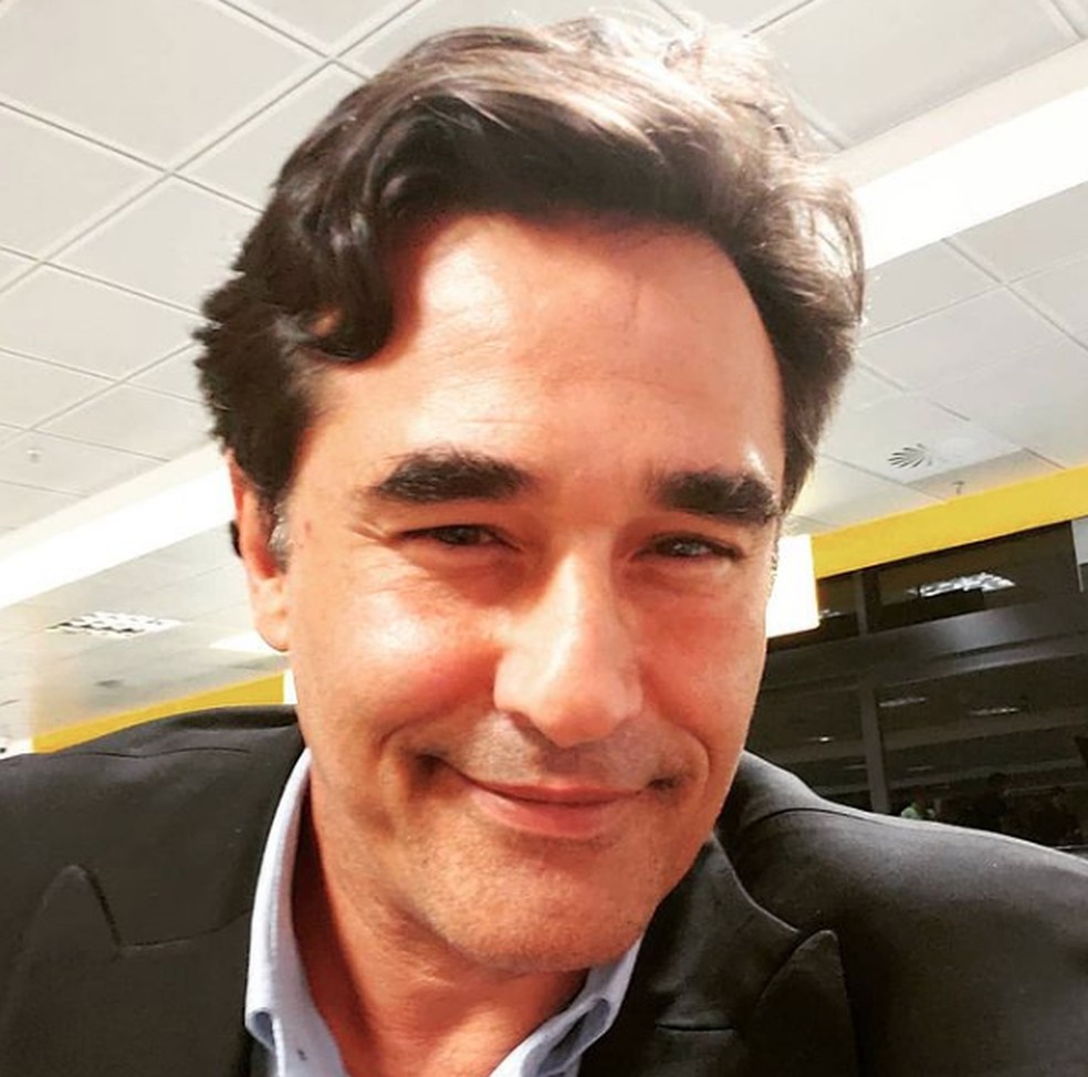 Luciano Szafir está internado com Covid após reinfecção pelo vírus — Foto: Reprodução Instagram