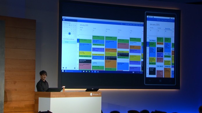 Windows 10 e Calendário (Foto: Reprodução)