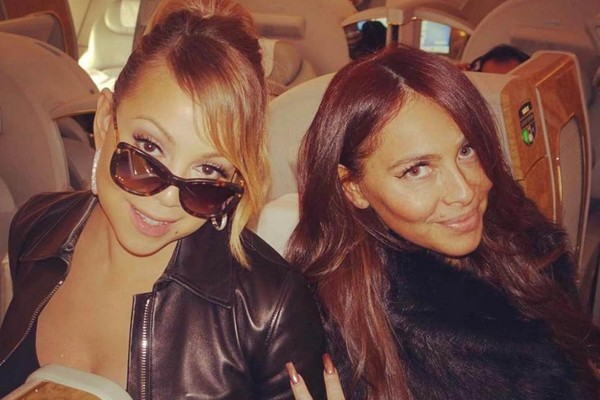 A cantora Mariah Carey com a ex-empresária Stella Bulochnikov Stolper (Foto: Instagram)