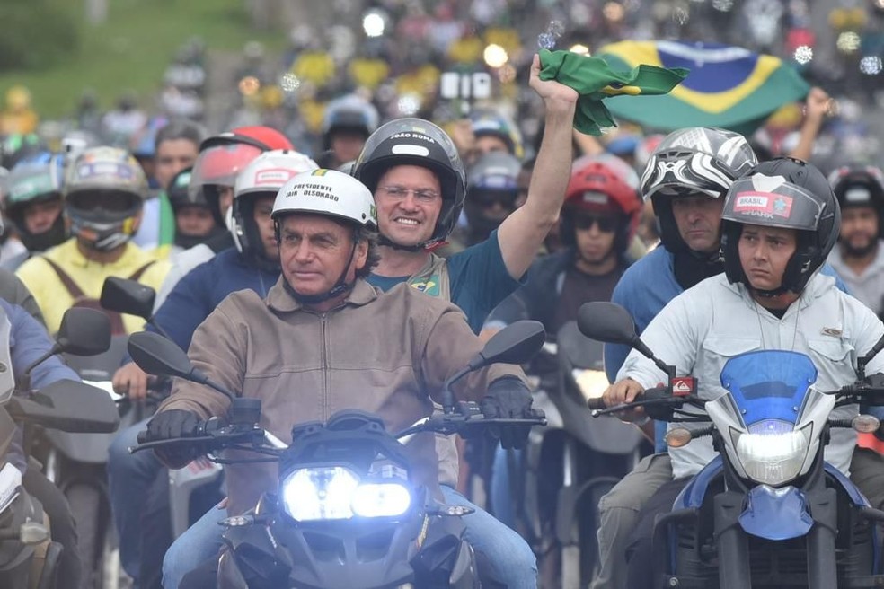 Bolsonaro participa de ato em Salvador — Foto: Divulgação