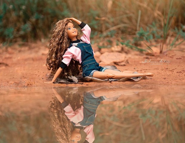 Para celebrar a gestação, Gabriella fez ensaio inspirado na Barbie -  Diversão - Campo Grande News