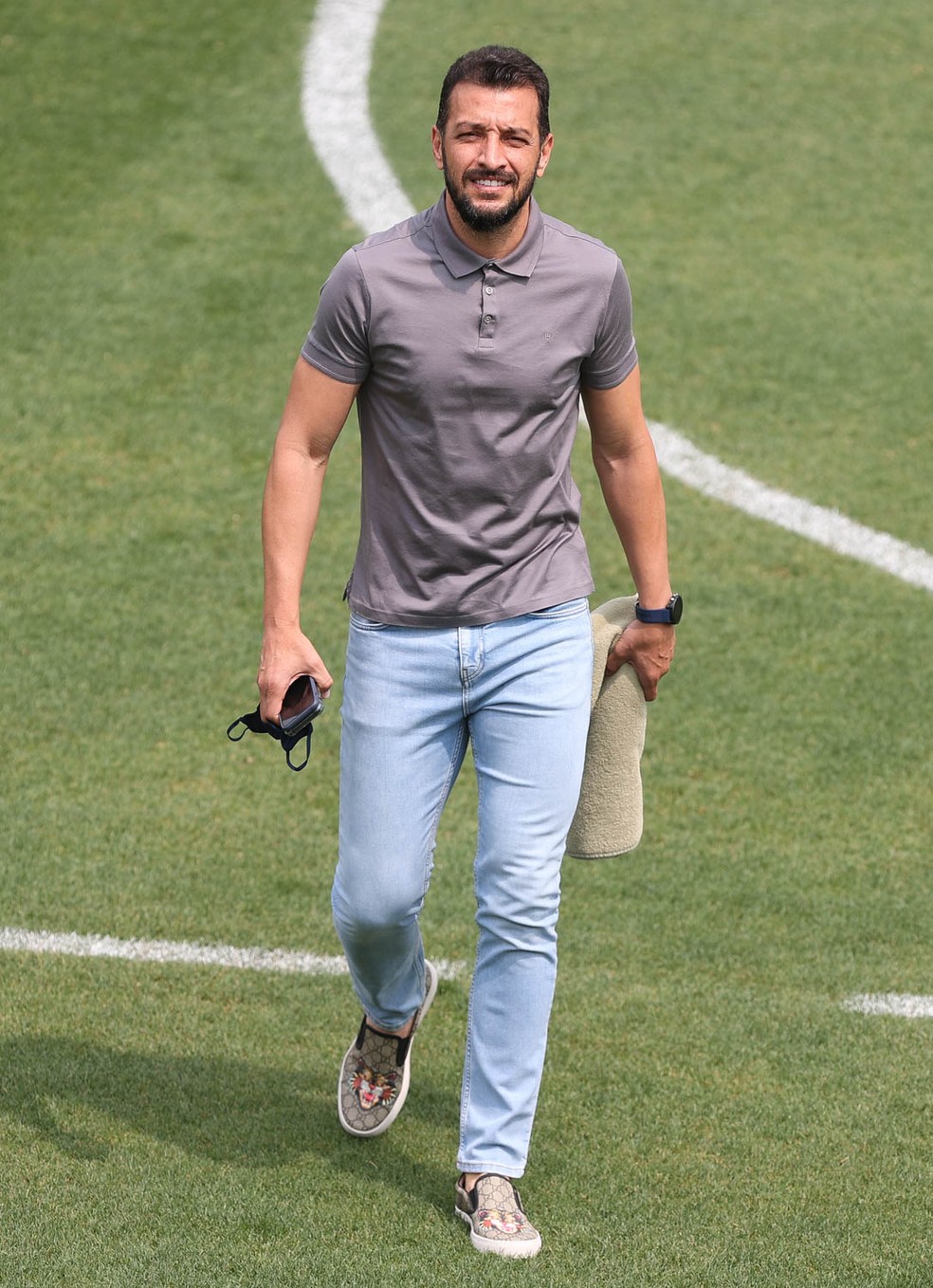 Edu Dracena será executivo de futebol do Santos — Foto: Cesar Greco/Palmeiras