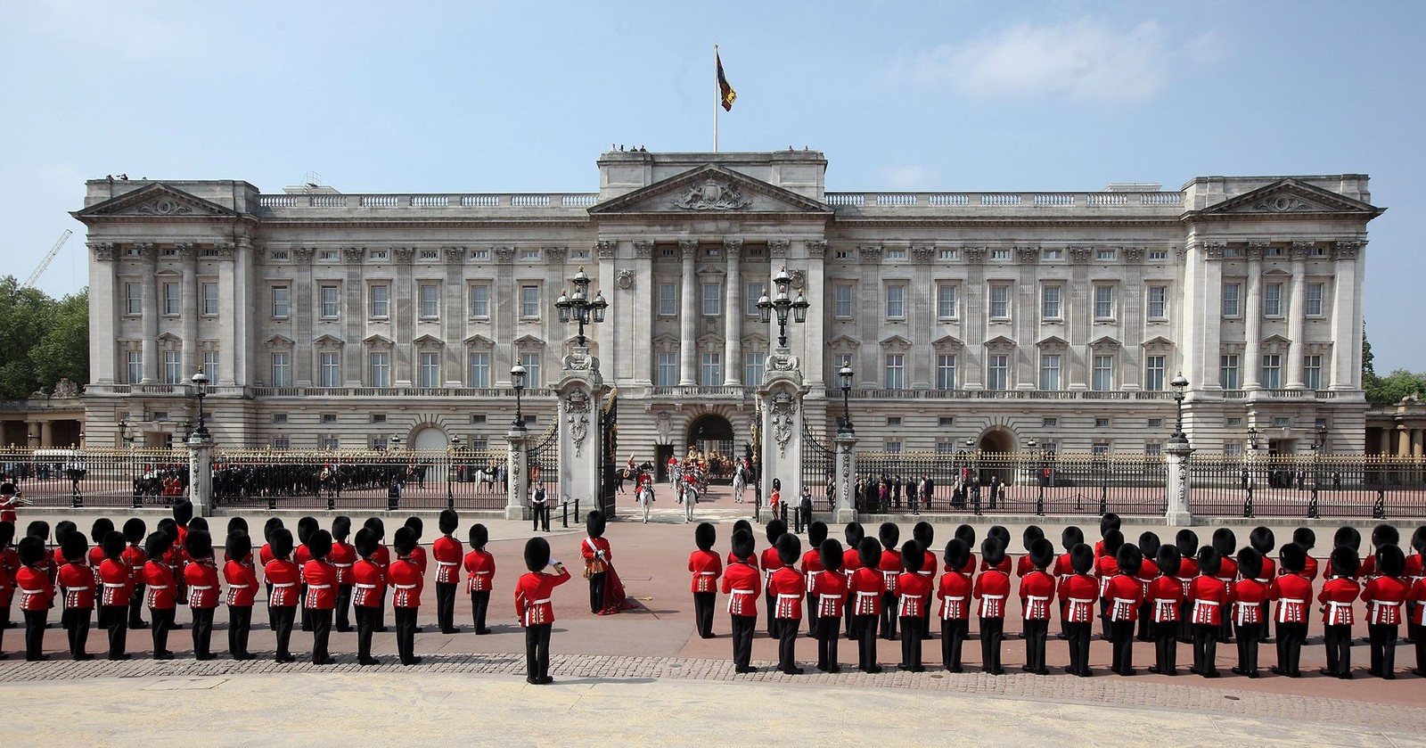 Palácio de Buckingham — Foto: Dan Kitwood/Bloomberg