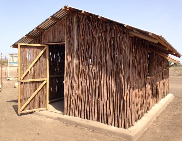 Arquitetos desenvolvem abrigos para refugiados no norte da Quênia (Foto: Takeshi Kuno/ Shigeru Ban Architects)