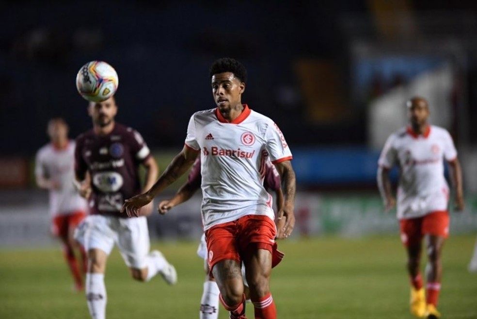 Gustagol ainda busca primeiro gol pelo Inter — Foto: Ricardo Duarte / Internacional