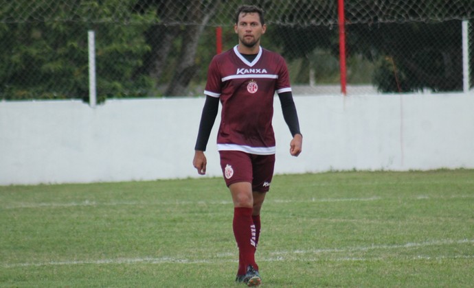Luiz Eduardo - atacante do América-RN (Foto: Canindé Pereira / América FC)