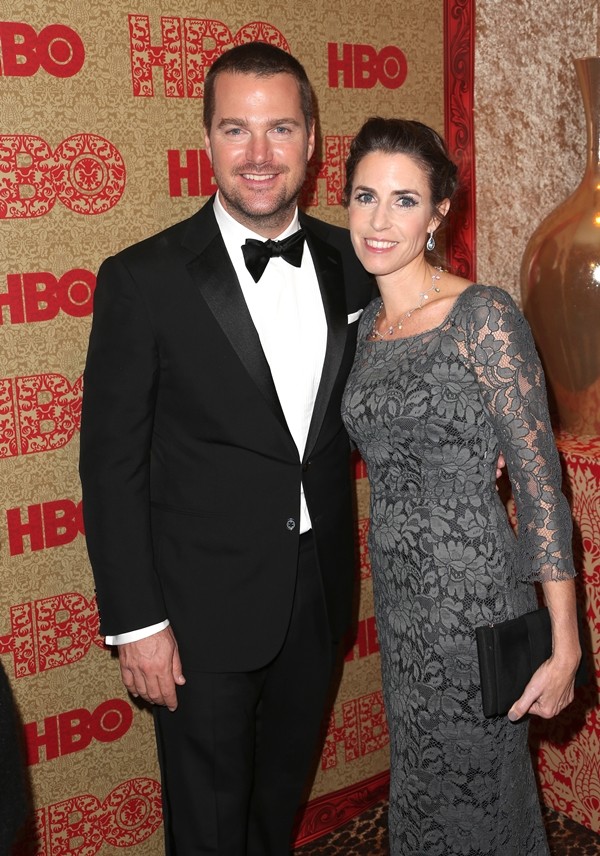 Chris O’Donnell e Caroline Fentress (Foto: Getty Images)