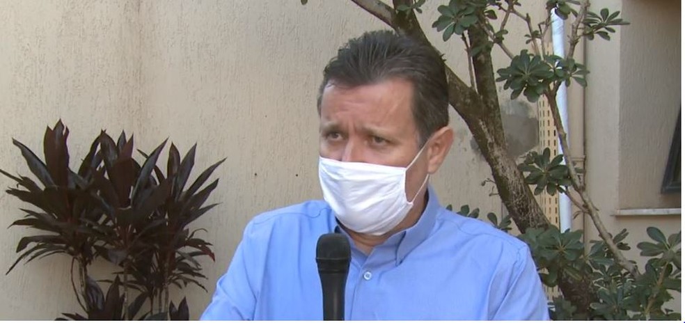  o presidente do Sindicato dos Servidores Municipais de Rio Claro, Tu Reginatto &mdash; Foto: Reprodu&ccedil;&atilde;o/EPTV