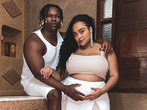 Nathanael Avelino e Rízia Cerqueira esperam o primeiro filho, Yaweh (Foto: Reprodução/Instagram)
