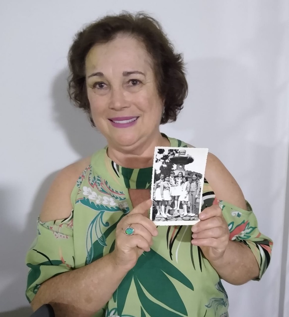 A professora Sueli Spolador, de 65 anos — Foto: Arquivo pessoal