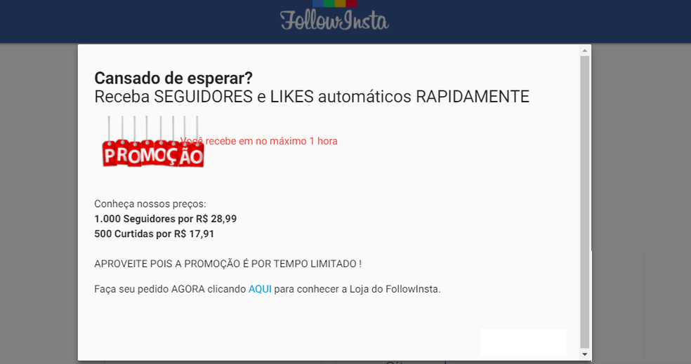 Como Funciona O Gerenciagram Site Que Promete Seguidores No Instagram Redes Sociais Techtudo O gerenciagram é uma plataforma de gerenciar e automatizar o instagram que utiliza a melhor estratégia para crescer exponencialmente a sua visibilidade e atrair potenciais clientes interessados. promete seguidores no instagram