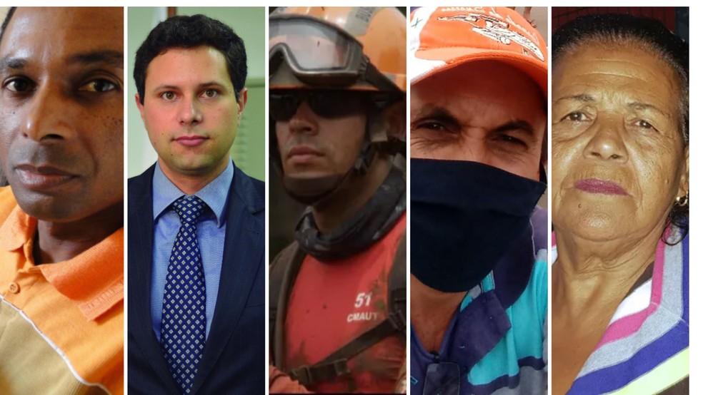 Sobrevivente, promotor, bombeiro, pescador e ativista relembram 5 anos da tragédia — Foto: Reprodução