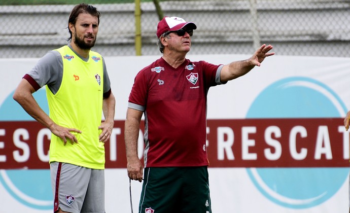 Henrique e Levir Culpi, Fluminense (Foto: Mailson Santana/Fluminense FC) Henrique e Levir Culpi, Fluminense (Foto: Mailson Santana/Fluminense FC)