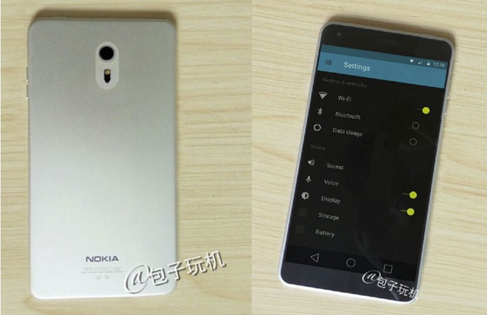 Imagens vazadas mostram Nokia C1, primeiro smartphone com Android da fabricante (Foto: Reprodução/CNMO)
