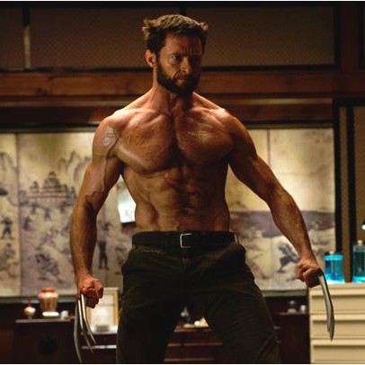 O físico de Wolverine. (Foto: Divulgação)