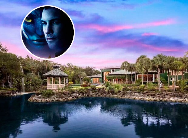 Casa inspirada em Avatar é coloca à venda em Boca Raton, Flórida (Foto: Reprodução / Realtor e IMDB)