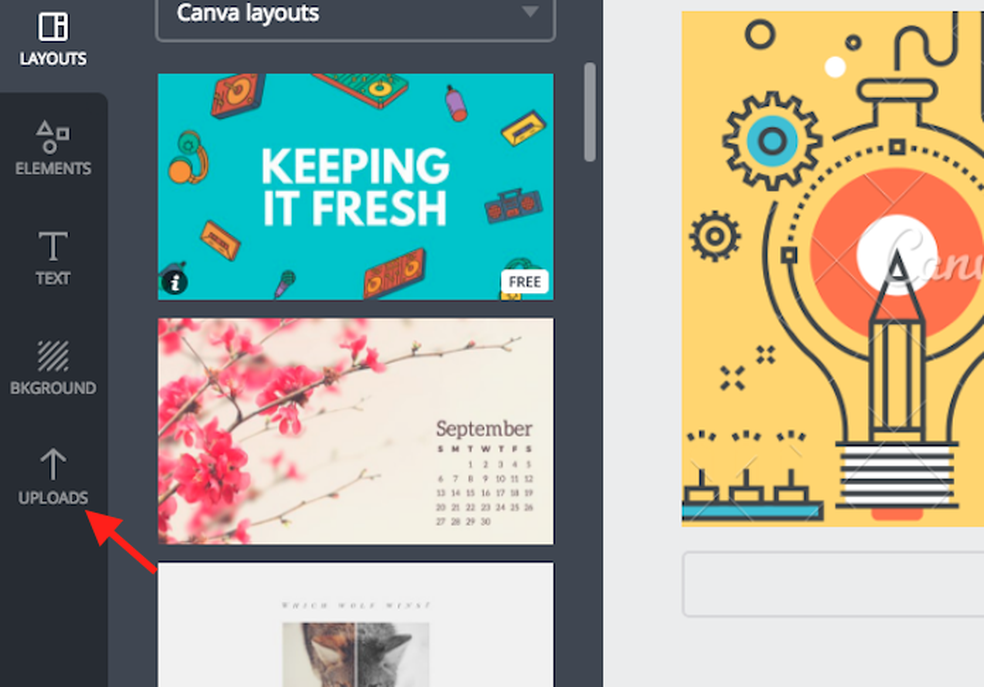 Como criar um papel de parede personalizado para o PC com o Canva