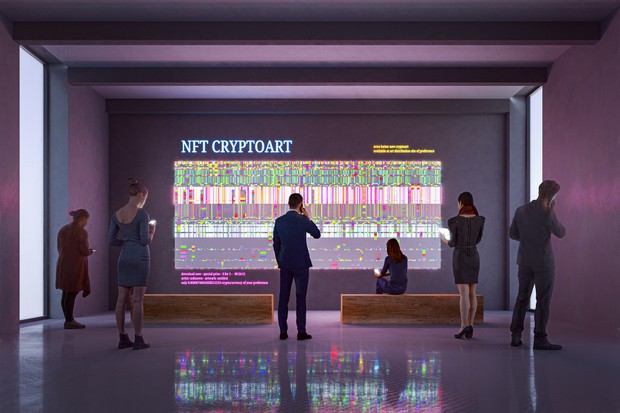 Art in NFTs: how to invest in works and display them at home?  (Photo: Promotions)