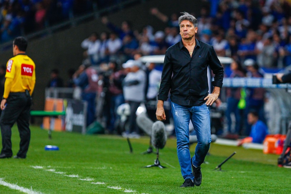 Renato garante que Grêmio lutará para conquistar o Brasileirão (Foto: Lucas Uebel/Grêmio FBPA)