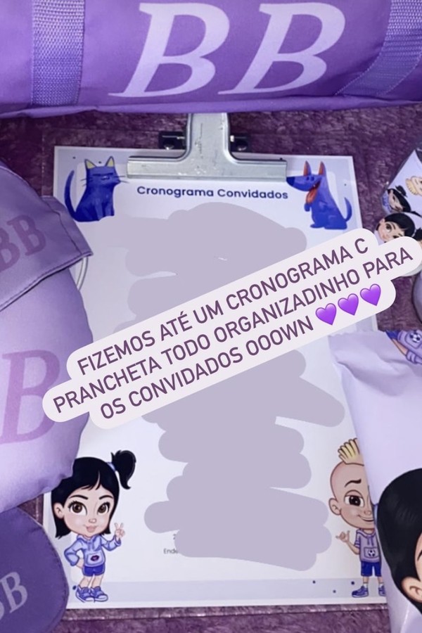 Chá revelação de Bianca Andrade (Foto: Reprodução/Instagram)