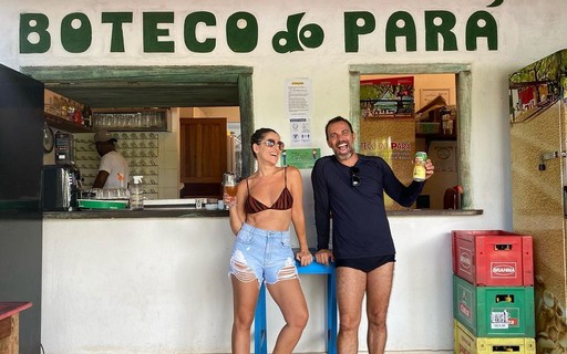 Ingrid Guimarães passa férias com Marcelo Faria na Bahia: "Meu primo Indiana Jones"