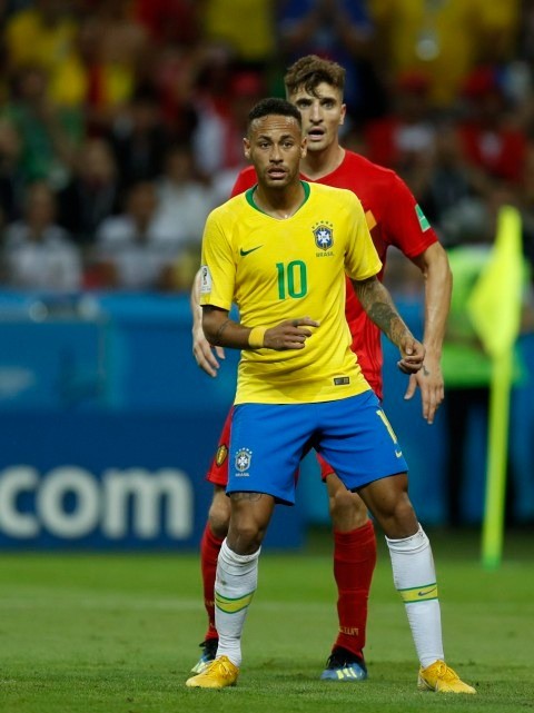 Neymar na Copa da Rússia, em 2018 — Foto: Acervo