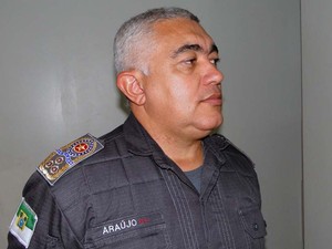 Coronel Francisco Araújo, comandante geral da Polícia Militar do Rio Grande do Norte (Foto: Ricardo Araújo/G1)
