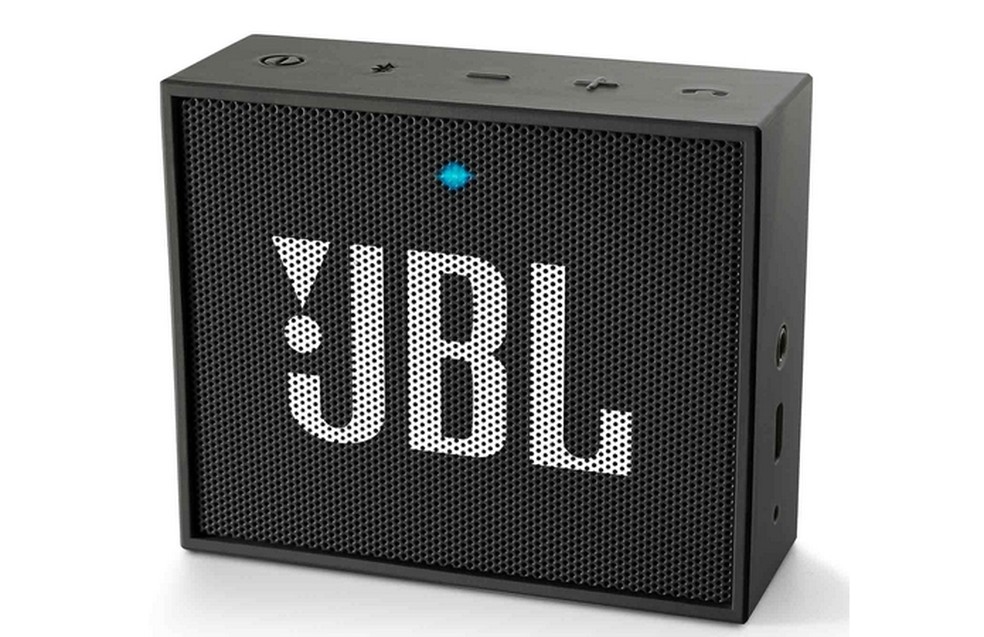 Com design discrto, JBL Go preta foi a caixa de som mais procurada em maio  (Foto: Divulgação/JBL)