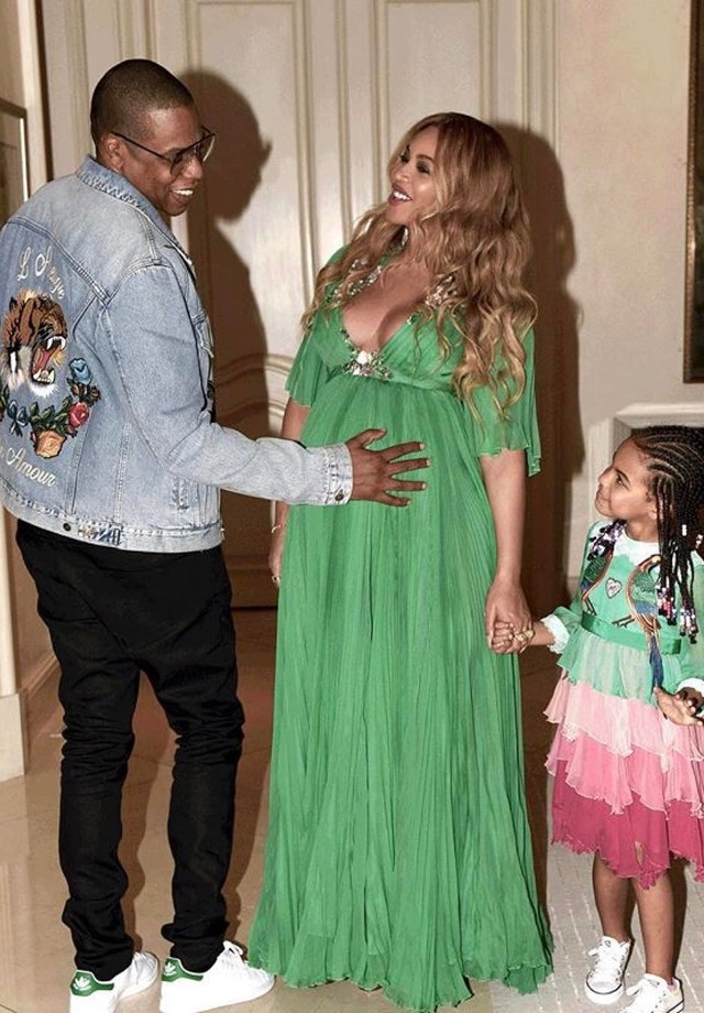 Beyoncé, Blue Ivy e Jay-Z (Foto: Reprodução/ Instagram)