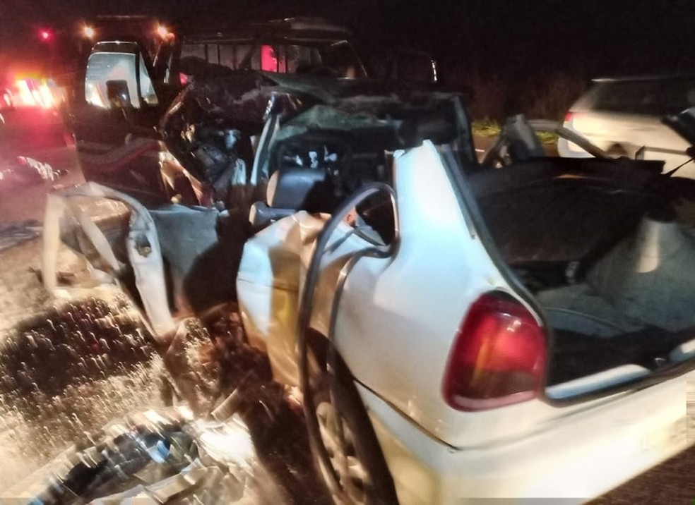Motoristas morrem após batida frontal em rodovia entre Assis e Paraguaçu Paulista — Foto: The Brothers/Divulgação