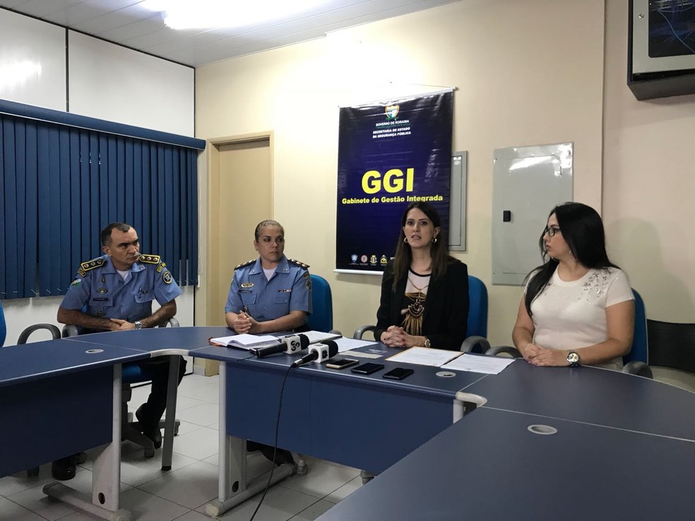 Governo convocou coletiva na noite desta sexta-feira (26) para falar sobre documentos apreendidos (Foto: Inaê Brandão/G1 RR)