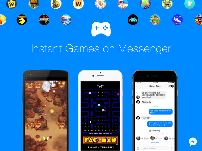 Facebook Messenger lança Instant Games mobile para plataforma web (Foto: Divulgação/Facebook)