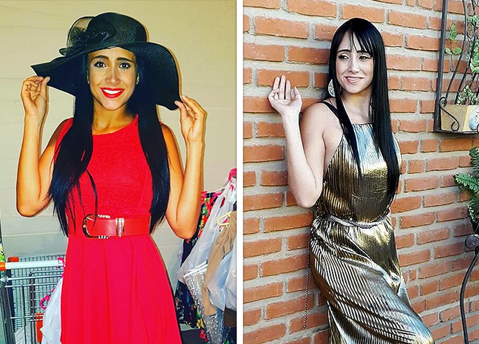 Ximena em pose como modelo na Bol&iacute;via (Foto: Reprodu&ccedil;&atilde;o/Facebook)