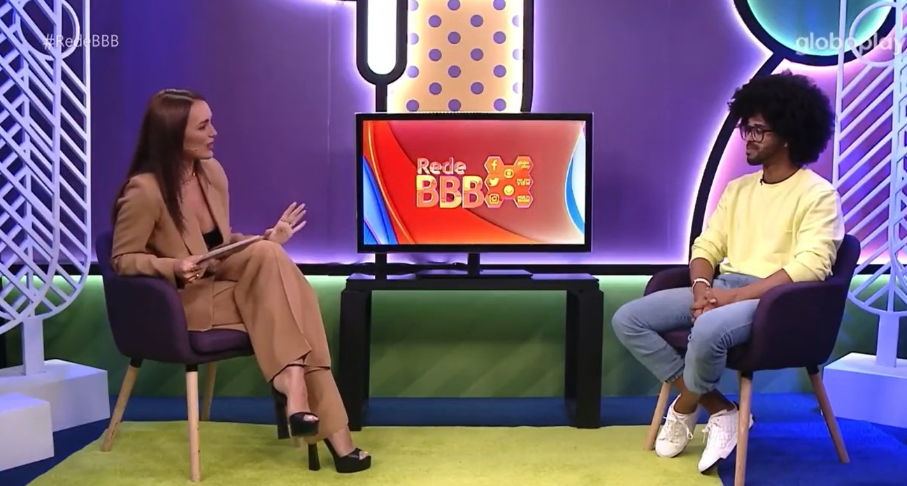 Luciano recebe conselho de Rafa Kalimann após eliminação do 'BBB22': 'Fama é consequência demorada e árdua'