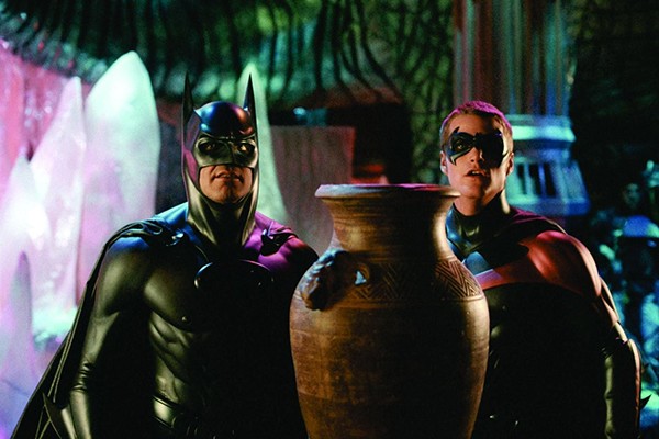 George Clooney e Chris O'Donnell em Batman & Robin (Foto: Divulgação)