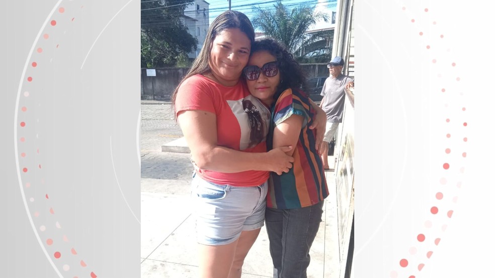 Após 40 anos, mãe e filha se reencontraram em São Mateus, Norte do ES — Foto: Arquivo pessoal