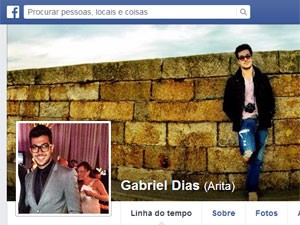 Gabriel Dias morreu atropelado na saída de festa (Foto: Reprodução/Facebook)