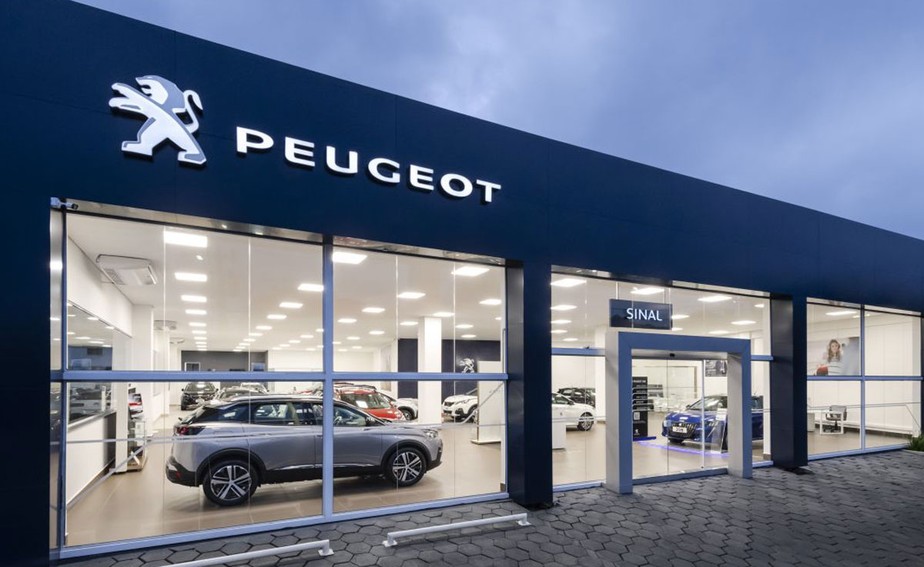 Concessionária de carros Peugeot